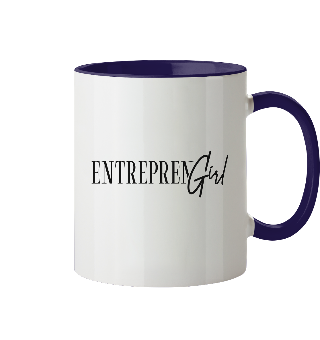 EntreprenGIRL - Tasse zweifarbig