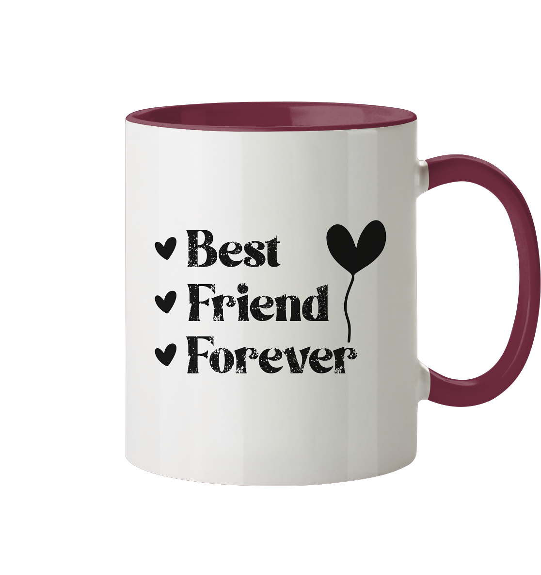 Best Friend Forever - Tasse zweifarbig